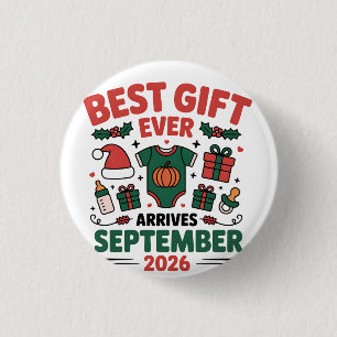 Chapa Redonda De 2,5 Cm Mejor regalo llega en septiembre de 2026 Navidad