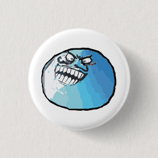 Chapa Redonda De 2,5 Cm Mentí cara Meme de la rabia