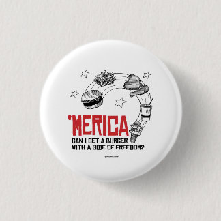 Chapa Redonda De 2,5 Cm Merica - ¿Puedo conseguir una hamburguesa con un l