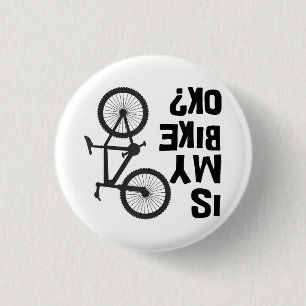 Chapa Redonda De 2,5 Cm ¿Mi bicicleta está bien?