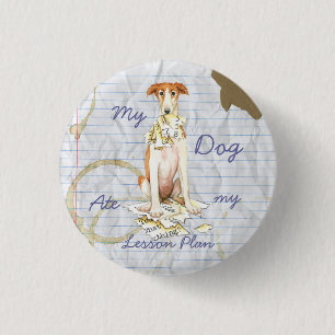 Chapa Redonda De 2,5 Cm Mi Plan de Lecciones de Borzoi Ate