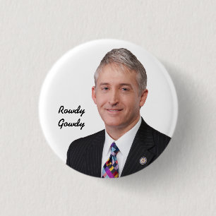 Chapa Redonda De 2,5 Cm Miembro del Congreso Trey Gowdy