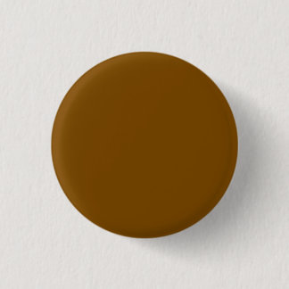 Chapa Redonda De 2,5 Cm Minimalist Brown Round Button Design