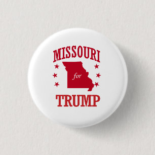 CHAPA REDONDA DE 2,5 CM MISSOURI PARA DONALD TRUMP