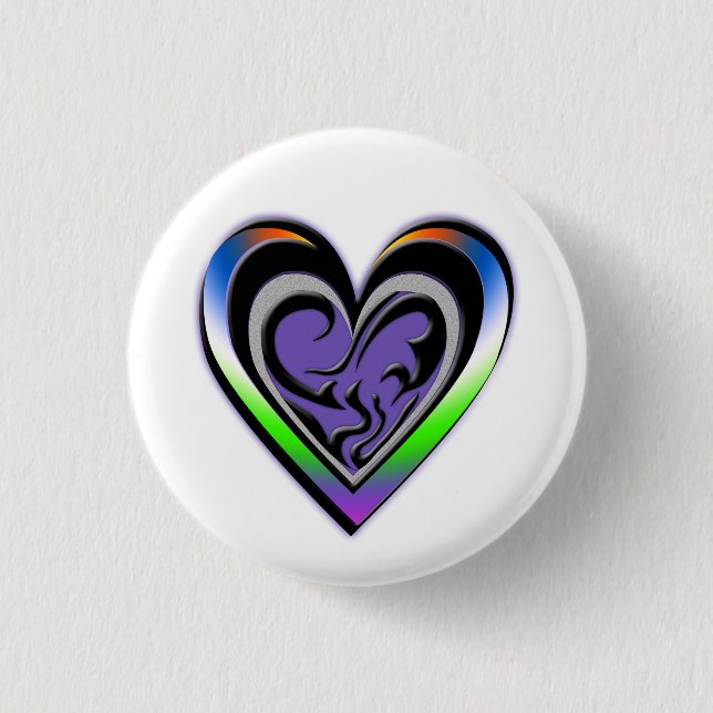 Chapa Redonda De 2,5 Cm Misterio (Anverso)