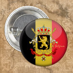 Chapa Redonda De 2,5 Cm Moda Bélgica y Bandera Belga, bolsos/hinchas depor<br><div class="desc">Botón (moda de ropa): Bandera belga,  Emblem y Bélgica - ama a mi país,  viajes,  vacaciones,  patriotas nacionales / hinchas deportivos</div>