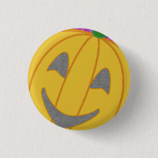 Chapa Redonda De 2,5 Cm Modern Pumpkin Button