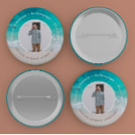 Chapa Redonda De 2,5 Cm Moderna graduación playa oceánica moderno viaje fo<br><div class="desc">Moderna graduación playa océano playa moderna de viajes aventura decoración de fotos botón de favor. Con impresionantes fotografías del océano en la playa. También está disponible la clase 20xx. Parte de una colección.</div>