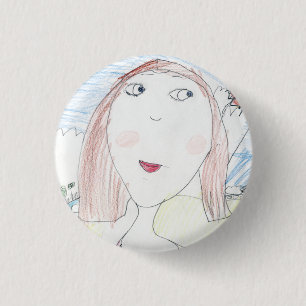 Chapa Redonda De 2,5 Cm Mona Lisa