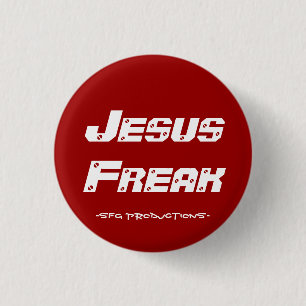 Chapa Redonda De 2,5 Cm Monstruo de Jesús, - producciones de SFG