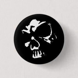 Chapa Redonda De 2,5 Cm Morbid Skull