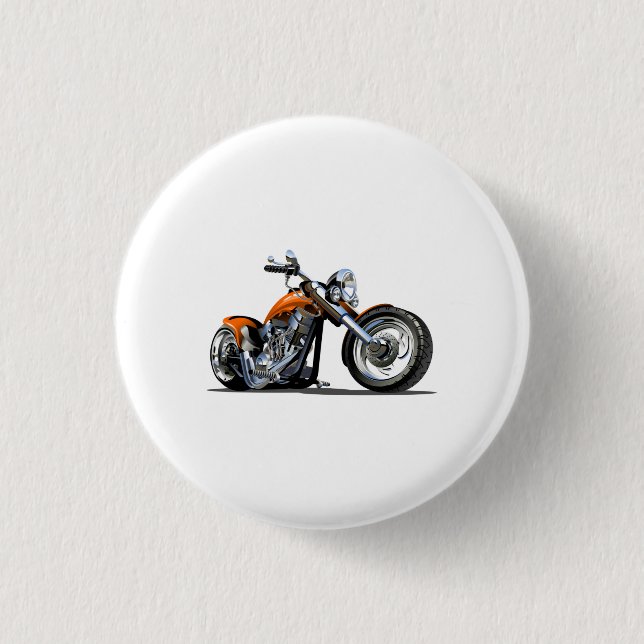 Chapa Redonda De 2,5 Cm moto personalizado (Anverso)