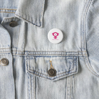 Chapa Redonda De 2,5 Cm Mujeres en Energía Eólica – Regalo Feminista