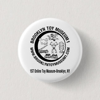 CHAPA REDONDA DE 2,5 CM MUSEO 1 DEL JUGUETE DE BROOKLYN