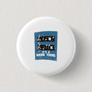 Chapa Redonda De 2,5 Cm Música - Es una cosa de banda