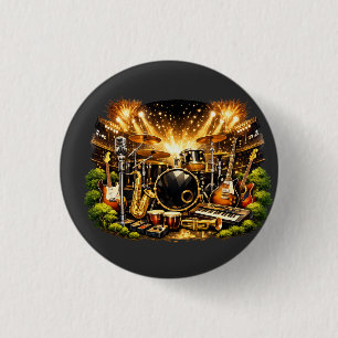 Chapa Redonda De 2,5 Cm Musical Equipment