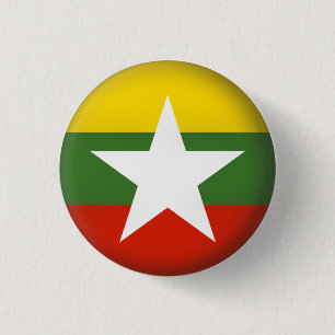 Chapa Redonda De 2,5 Cm Myanmar redondo