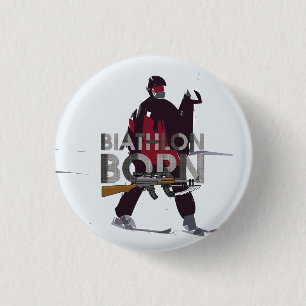 Chapa Redonda De 2,5 Cm Nace TOP Biatlón