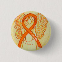 Naranja de Tolerancia Racial Conciencia Angel Ribb