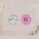 Chapa Redonda De 2,5 Cm Nashville Bachelorette Party Pink Boot QR Código P<br><div class="desc">Una etiqueta de regalo rosa con detalles de botas de vaquero para una fiesta de soltera Nash Bash en Nashville, Tennessee. Una señal de HOWDY HOWDY en la parte trasera. Personalizar con el nombre de la novia y escritura a mano en el nombre de cada huésped para un toque especial....</div>