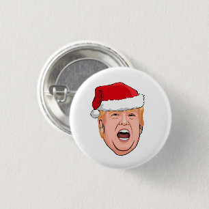 Chapa Redonda De 2,5 Cm Navidades DONALD TRUMP