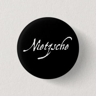 CHAPA REDONDA DE 2,5 CM "NIETZSCHE "