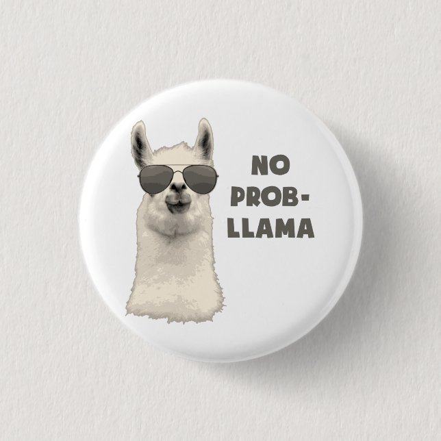 Chapa Redonda De 2,5 Cm Ninguna llama del problema (Anverso)