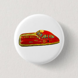 CHAPA REDONDA DE 2,5 CM NIÑOS RETRO DE INCENDIO DEPT CAR ROUNGE