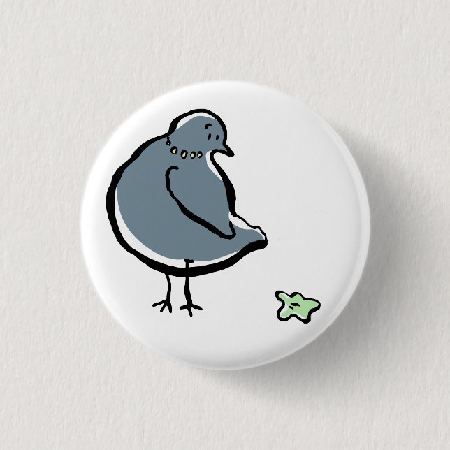 Chapa Redonda De 2,5 Cm no era yo (Anverso)