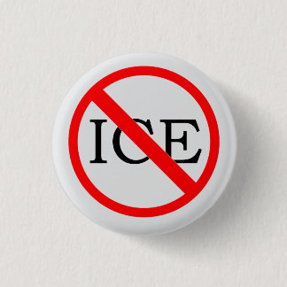 Chapa Redonda De 2,5 Cm "NO ICE" Button