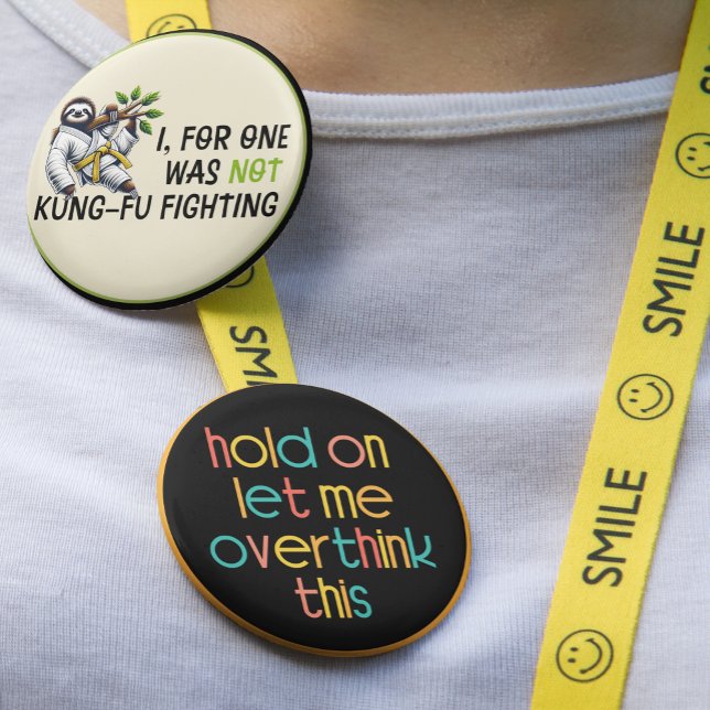 Chapa Redonda De 2,5 Cm No Kung-Fu luchando (Subido por el creador)