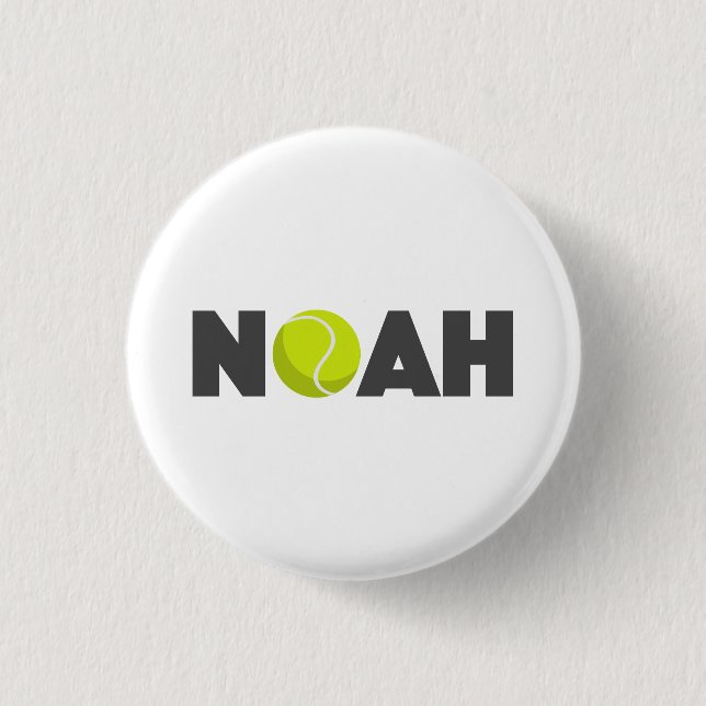 Chapa Redonda De 2,5 Cm Noah Tennis (Anverso)
