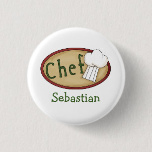 Chapa Redonda De 2,5 Cm Nombre del chef ID V2