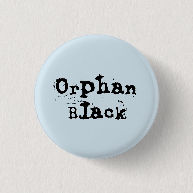 Chapa Redonda De 2,5 Cm Nombre del programa de televisión Orphan Black (Anverso)