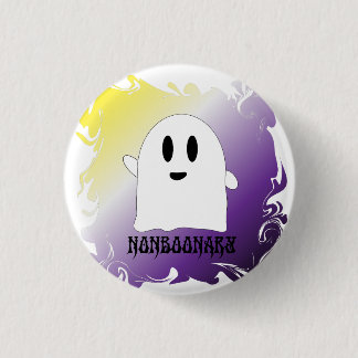 Chapa Redonda De 2,5 Cm Nonboonary nonbinary