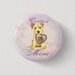 Chapa Redonda De 2,5 Cm Norfolk Heart Mom