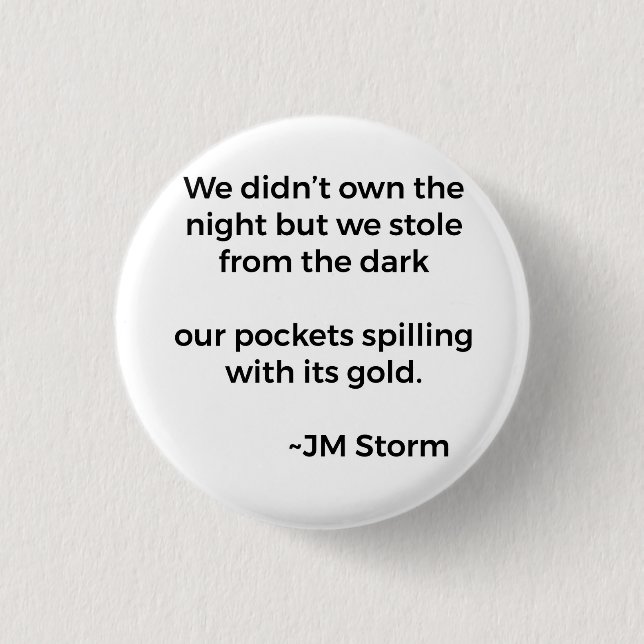 Chapa Redonda De 2,5 Cm Nos robamos (Anverso)