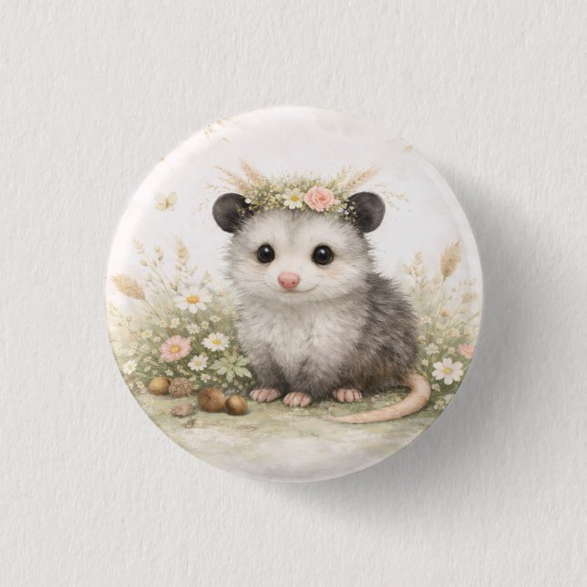 Chapa Redonda De 2,5 Cm Notes (Anverso)