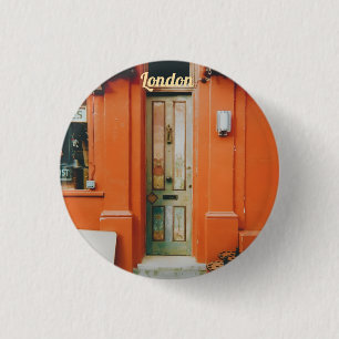 Chapa Redonda De 2,5 Cm Notting Hill Doorstep, Londres, Reino Unido