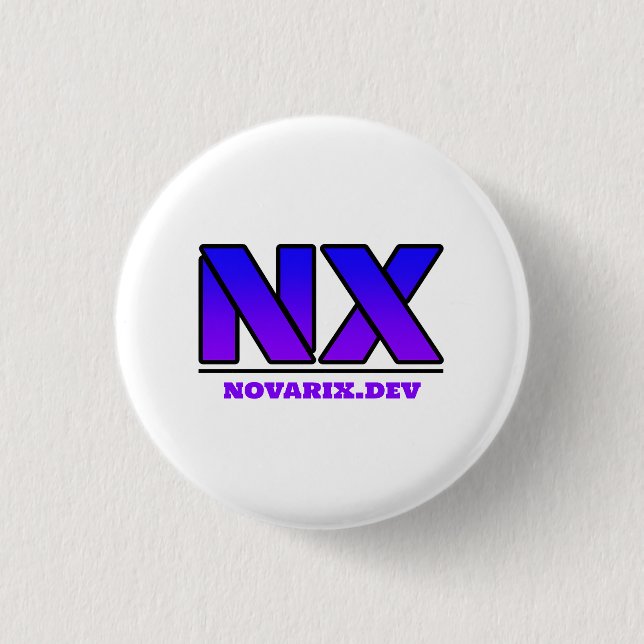 Chapa Redonda De 2,5 Cm Novarix Ansteck-button (Anverso)