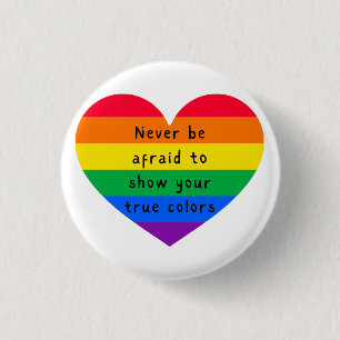 Chapa Redonda De 2,5 Cm Nunca tengas miedo