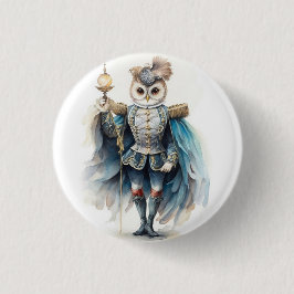 Chapa Redonda De 2,5 Cm Nutcracker Ballet, Drosselmeyer Owl