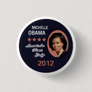 CHAPA REDONDA DE 2,5 CM OBAMA 2012