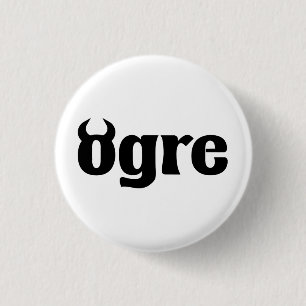 Chapa Redonda De 2,5 Cm Ogre