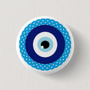 Chapa Redonda De 2,5 Cm Ojo botón-malvado