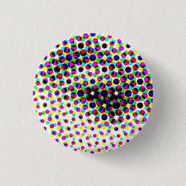 Chapa Redonda De 2,5 Cm Ojos de dormitorio