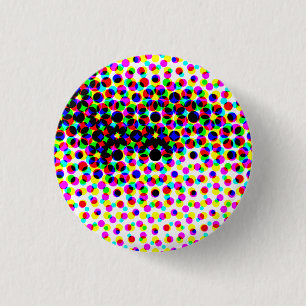 Chapa Redonda De 2,5 Cm Ojos de Jezabel