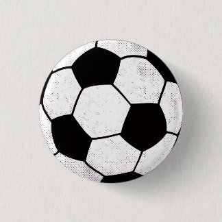 Chapa Redonda De 2,5 Cm Old School Soccer Pitch Aesthetic Graphic Style