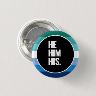 Chapa Redonda De 2,5 Cm Orgullo de hombre gay