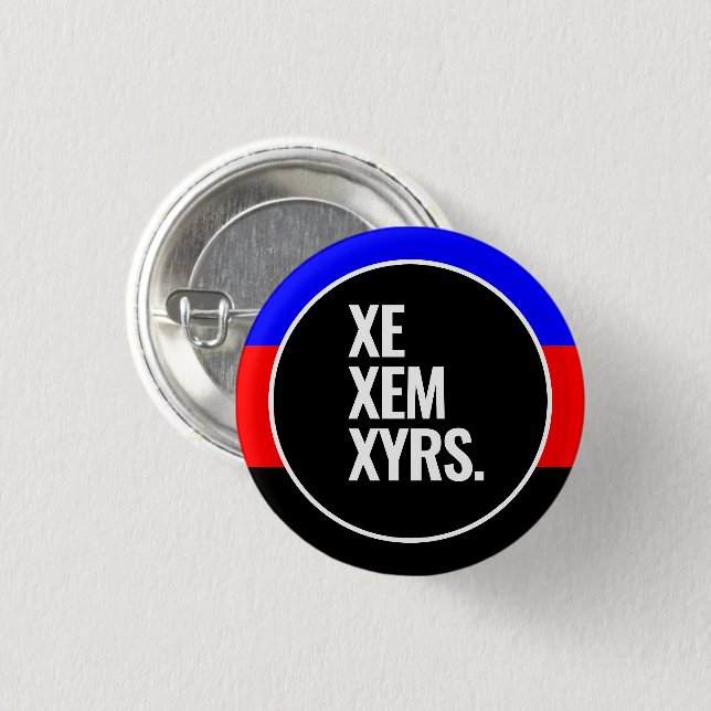 Chapa Redonda De 2,5 Cm Orgullo poliamorio (Anverso y reverso)